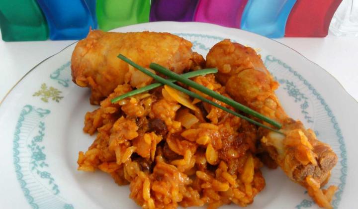 Jak upéct kuřecí kousky v rýži kari | recept Jak upéct kuřecí kousky v rýži kari | recept