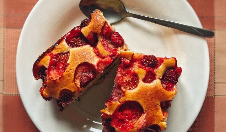 Jak upéct jahodový propadlý koláč | recept