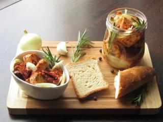 Jak naložit tofu se sušenými rajčaty | recept Jak naložit tofu se sušenými rajčaty | recept